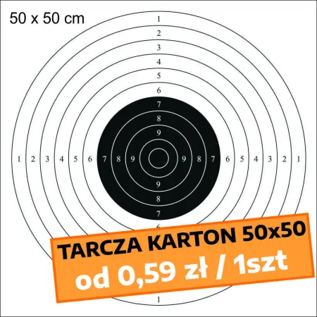 Tarcza treningowa TS4 KARTONOWA